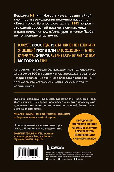 Смертельный спуск. Трагедия на одной из самых сложных вершин мира — К2 - фото 2
