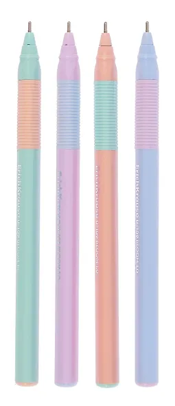 Ручки шариковые синие 04шт "Stick&Grip Reef" 0,7мм, ассорти, ERICH KRAUSE - фото 3