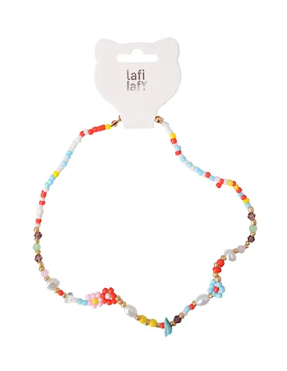 Ожерелье Бохо Цветочки (12-Kanti-1) (Lafilaf) - фото 2