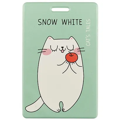 Чехол для карточек Cats tales Snow white (ДК2018-160) - фото 1