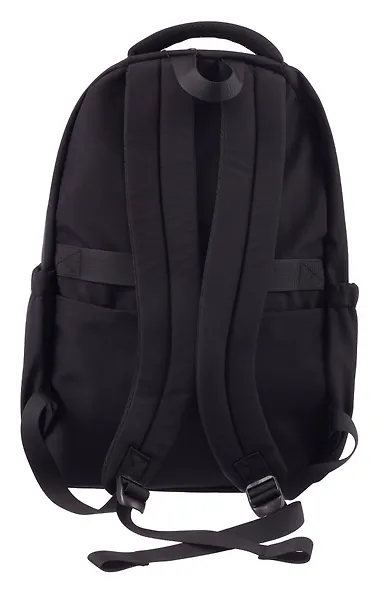 Рюкзак черный "Sun Eight" 47*32*14см, 2 отделение, 5 карманов, с брелоком - фото 5