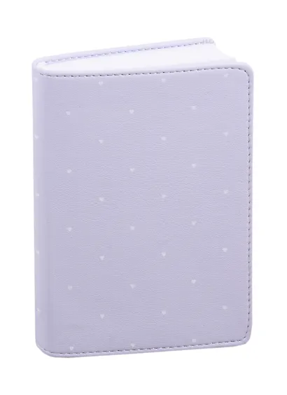 Ежедневник недат. А6 96л Pastel голубой, иск.кожа, интегр.переплет, шелкография, ляссе - фото 1