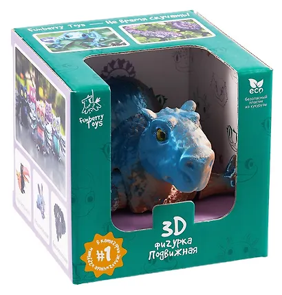 Фигурка 3D Капибара Венера (пластик) (12х11) (115) - фото 9