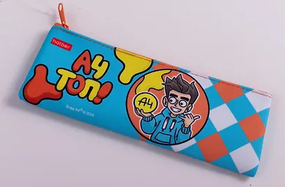 Пенал-косметичка "Влад А4" 119*75 мм, молния - фото 5