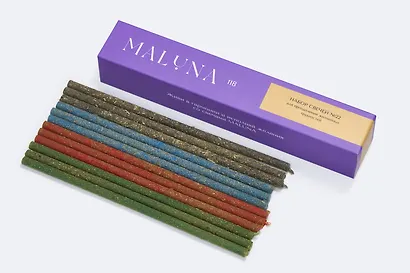 Набор магических свечей №22 Maluna (12шт) (Защита,Уверенность,Решительность) (2022) - фото 1