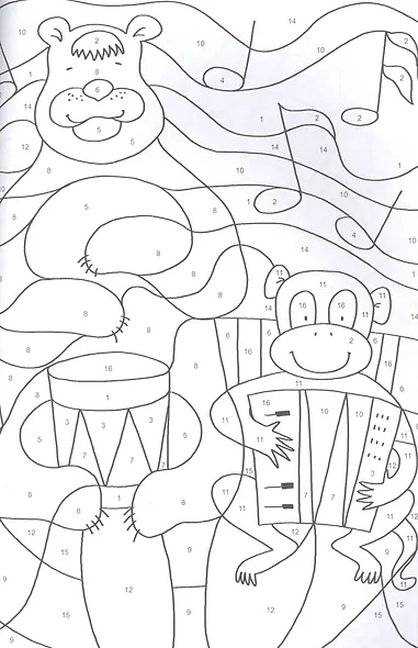 СУПЕРРАСКРАСКА ПО НОМЕРАМ. ДЛЯ ДЕВОЧЕК - фото 3