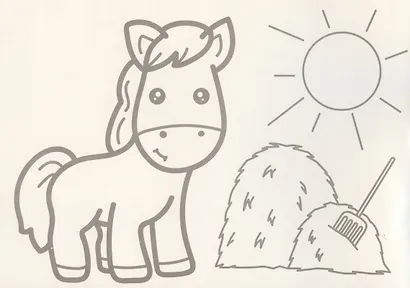 Альбом для рисования Каляка-Маляка, А4, 40 листов, на скрепке, с раскраской - фото 6