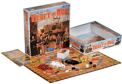Настольная игра: Ticket to Ride: Амстердам, арт.  952100 - фото 4