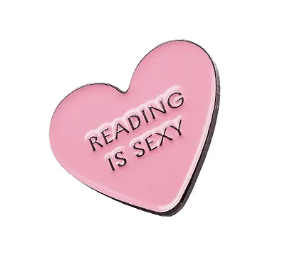Значок эмалированный Reading is sexy (1195277) - фото 4