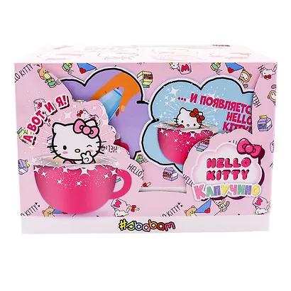 Коллекционная капсула-сюрприз Чашка Капучино Hello Kitty, в ассортименте (HK001) - фото 11