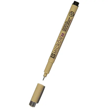 Капиллярная ручка «Pigma Micron», Sakura, 0.4 мм, чёрная - фото 2