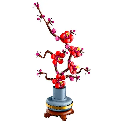 LEGO Icons: Цветок сливы, 327 деталей (10369) - фото 5