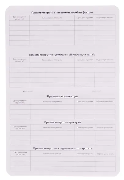 Сертификат о профилактических прививках "Baby.Зайка" 105х140мм, 16 стр., карт.обл., форма №156/у-93, Be Smart - фото 7