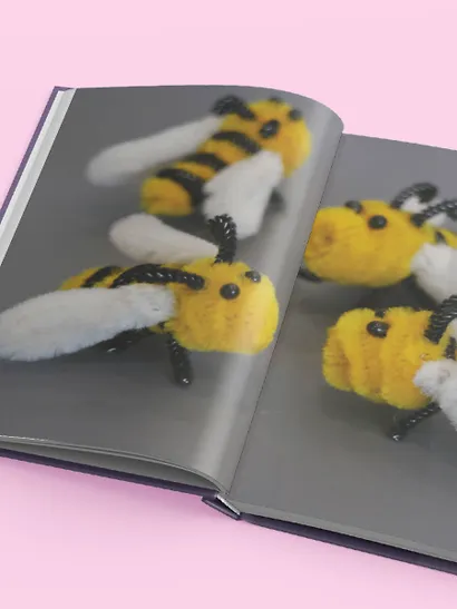 Игрушки-крутышки из синельной проволоки - фото 9