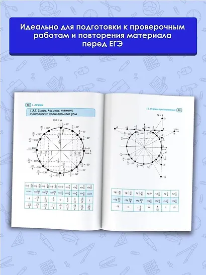 Математика. Весь школьный курс в таблицах и схемах для подготовки к ЕГЭ - фото 4