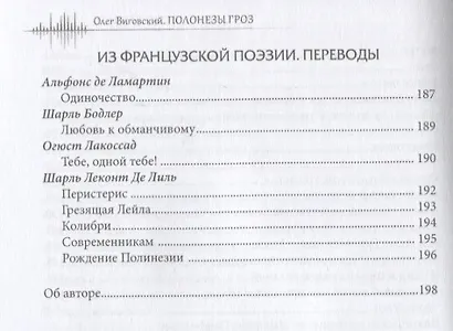 Полонезы гроз. Лирика рубежа веков - фото 5