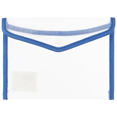 Папка-конверт прозрачная с окантовкой, А5 - фото 5