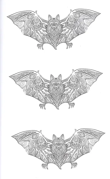 Таинственная готика. Раскраски антистресс - фото 4