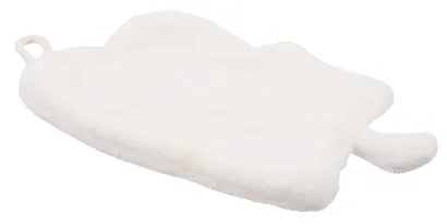 Полотенце Котик бежевый (флис) (25х18) (12-towel-202508-6) - фото 4