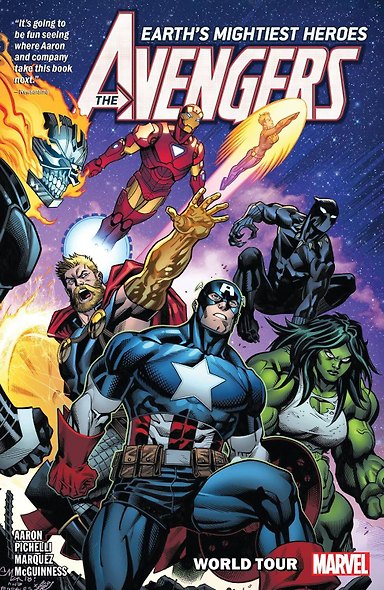 Avengers. Vol. 2: World Tour (Jason Aaron) Мстители. Том 2: Кругосветное путешествие (Джейсон Аарон) / Книги на английском языке - фото 2