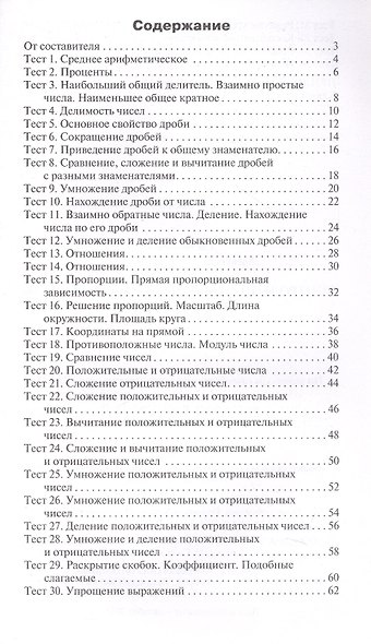 Математика. 6 класс. Контрольно-измерительные материалы. ФГОС Новый - фото 2