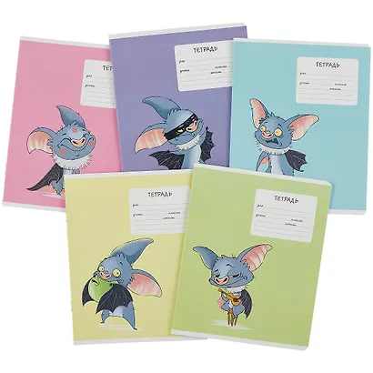 Тетрадь в линейку Феникс+, "Супер Мышь", 24 листа, в ассортименте - фото 7