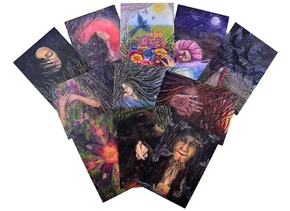 Распуская косы. Метафорические открытки для диких и домашних женщин - фото 2