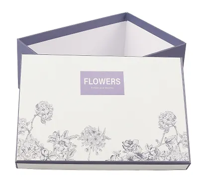 Коробка подарочная "Flowers" 21*14*8.5, жен., картон - фото 3