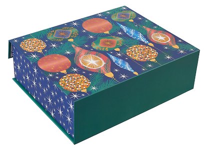 Коробка подарочная "Игрушки" 16,5*11,5*6см, Новый год, картон - фото 3
