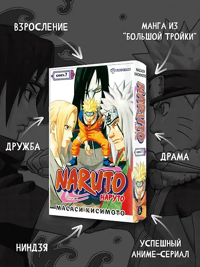 Наруто. Книга 7 (Том 19, 20, 21) - Наследие. (Naruto). Манга - фото 4