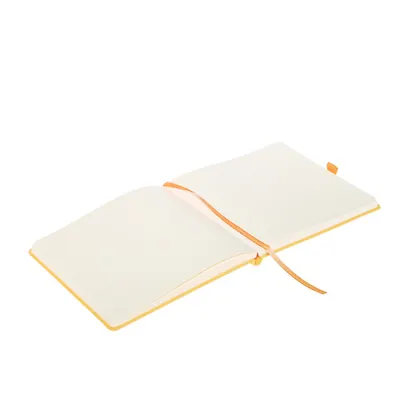 Скетчбук 20*20 80л "Sketchmarker"  оранжевый неон, 140г/м2, слоновая кость, тв.обл. - фото 5