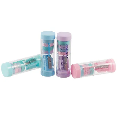 Набор Yoi, Pastel, точилка и ластик «Таблетница», в ассортименте - фото 8