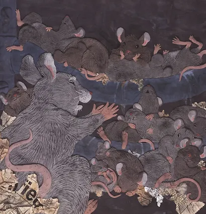 Мышонок из метро. Трогательная сказка о мышонке-мечтателе - фото 4