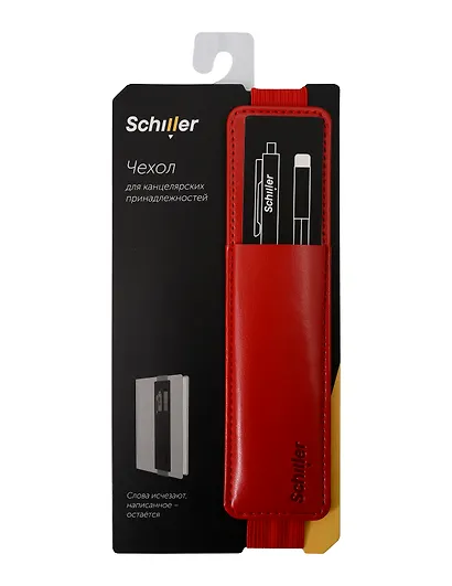 Чехол-закладка на резинке "Red" кожзам, Schiller - фото 2