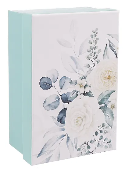 Коробка подарочная "Нежный букет" 21*14*8,5, картон - фото 2