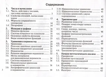 Алгебра. Карманный справочник. 7-11 классы - фото 3