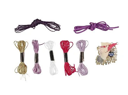 Набор для творчества Геншин. Украшения своими руками "Райдэн" - фото 3