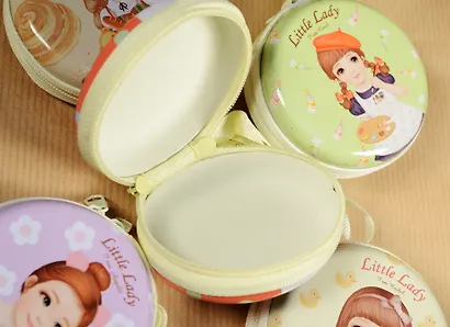 Монетница на молнии Little Lady (металл) (12-21695-S2) - фото 6