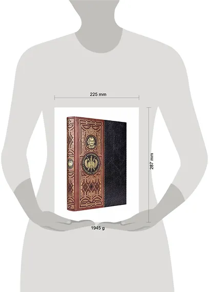 Духовное завещание. Книга в коллекционном кожаном переплете ручной работы с окрашенным обрезом в футляре - фото 7