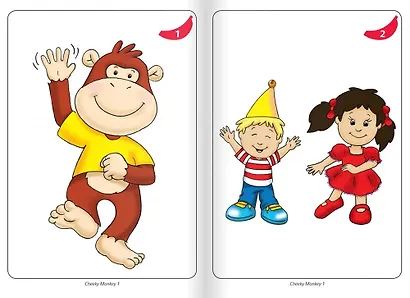 Cheeky Monkey 1. Демонстрационные карточки к развивающему пособию для детей дошкольного возраста. Средняя группа. 4-5 лет - фото 4