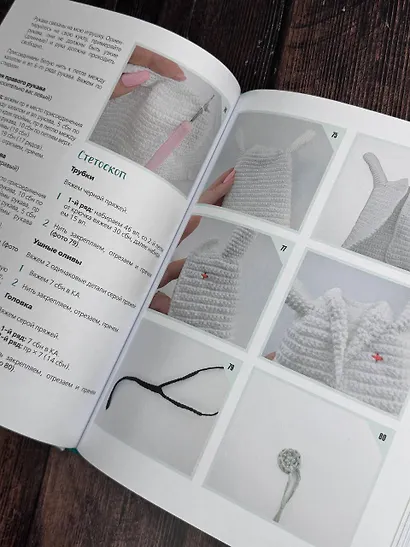 CAREERгуруми. Любимые профессии. 6 кукол крючком. Проект амигуруми - фото 11