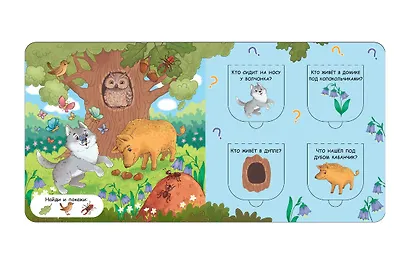 Открой окошки. В лесу - фото 3