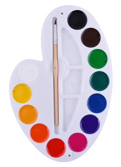 Краски акварельные 12 цветов "Палитра", Луч - фото 3