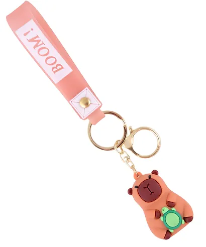 Брелок Капибара (ПВХ) (5 см) (12-С1-Z1) Bookvalno - фото 3