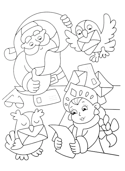 НОВОГОДНИЕ РАСКРАСКИ с блеском. НОВОГОДНИЕ КАНИКУЛЫ - фото 4