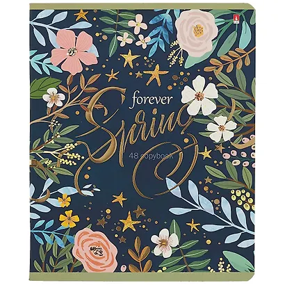 Тетрадь в клетку Альт, "Весна forever", 48 листов, в ассортименте - фото 4