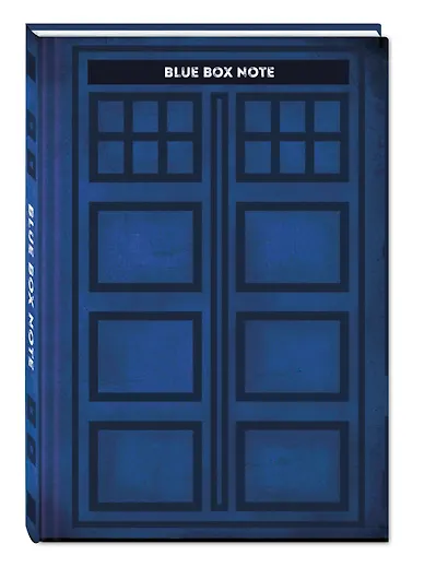 Космический блокнот для путешественников во времени Blue Box Note, 96 листов - фото 2