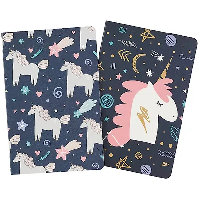 Тетрадь в клетку Kairui, Unicorn in space, 32 листа, в ассортименте - фото 4