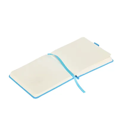 Скетчбук 12*12 80л "Sketchmarker" синий неон, 140г/м2, слоновая кость, тв.обл. - фото 3