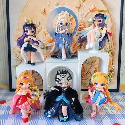 Коллекционные игрушки-сюрприз Девочка 14см, Vivistar, с музыкальным инструментом, 12-LetV-11, Letsvan, Blind Box - фото 14